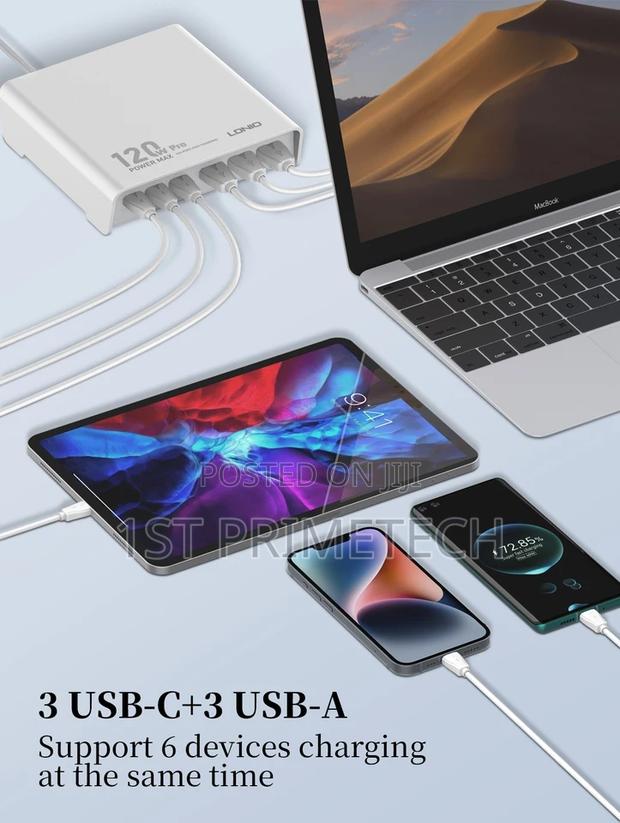 LDNIO Multi-Port Charger PD65W+20W+35W photo 6