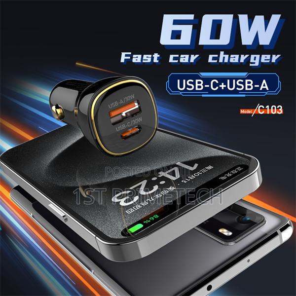 Ldnio Pd30w+Qc30w Type-C Car Charger ( photo 6