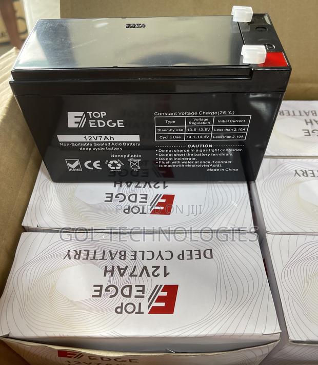 12v7ah UPS Battery Top Edge photo 2