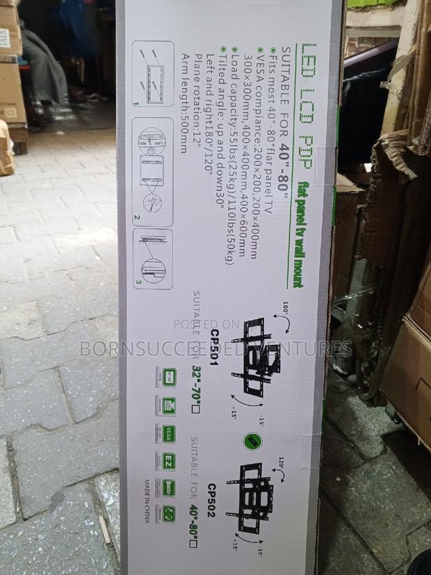 32" To 80" Adjustable Television Wall Mount · Photo 4
