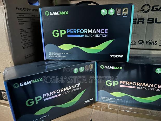 Gamemax Gp-Series 750w 80 Plus Bronze Power Supply photo 2