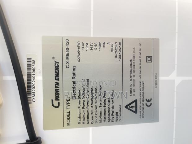 420watts Monocrystalline Solar Panels photo 2