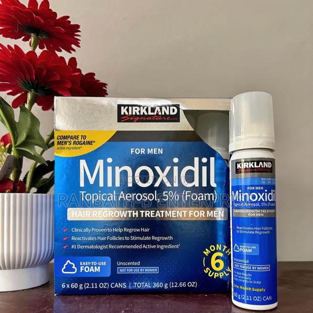 Original Kirkland Foam 5% Minoxidil · Photo 4