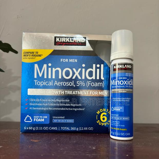 Original 5% Minoxidil Foam for Beard and Baldness · Photo 3