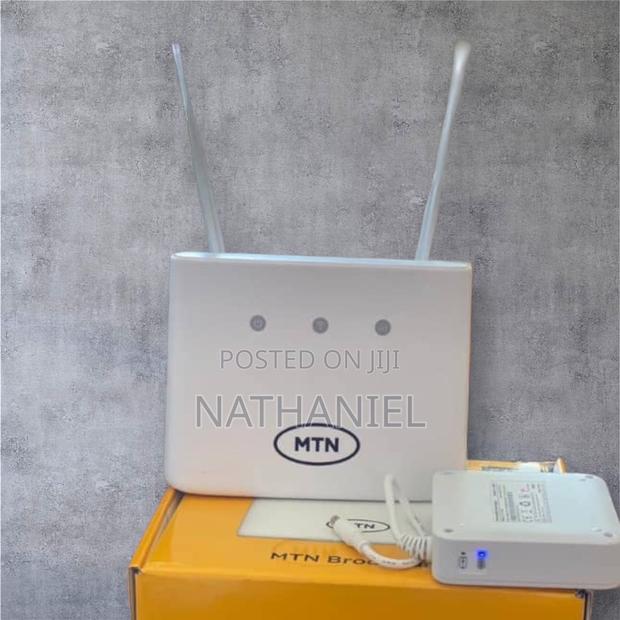 MTN Cat 4router(Supports Turbonet)With Free Power Bank · Photo 1