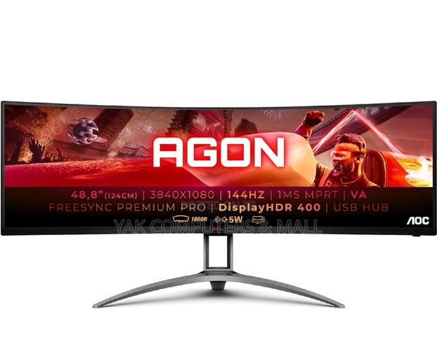 49 Inch Aoc Agon Gaming Monitor With Resolution and 165hz