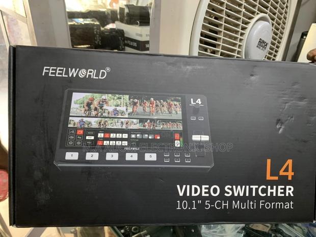Affordable FEELWORLD L4 Multi Camera Video Mixer Switcher. · Photo 2