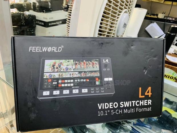 Durable FEELWORLD L4 Multi Camera Video Mixer Switcher. · Photo 2