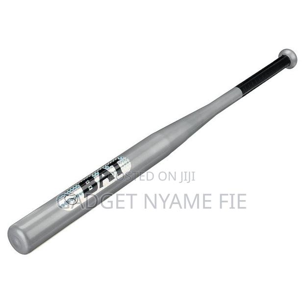 Baseball Bat 30" Anti-Slip Grip -Black / Silver / Red Silver · Photo 4