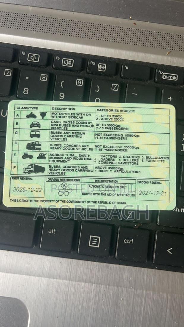 Express Driver's License · Photo 3