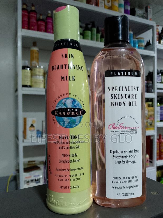Clear Essence Platinum Beautifying Milk/ Specialist Body Oil · Photo 2