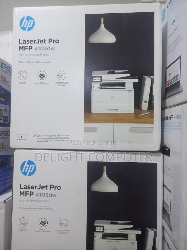 HP Laserjet Pro MFP 4103fdw Mono Laser Printer · Photo 2