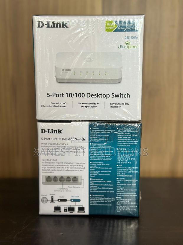 5- Port D-Link Switch DES-1005A · Photo 2