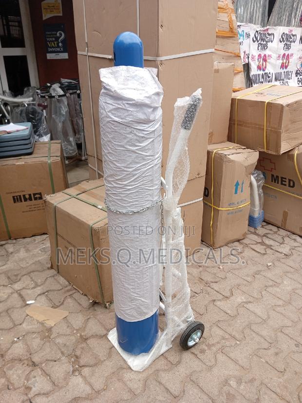 Oxygen Cylinder With Trolley and Flowmeter ( 40 LTRS ) · Photo 3