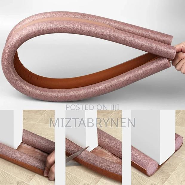 Door Bottom Seal Strip - 3 Feet (Brown)