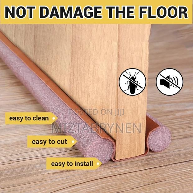 Door Bottom Seal Strip - 3 Feet (Brown) photo 4
