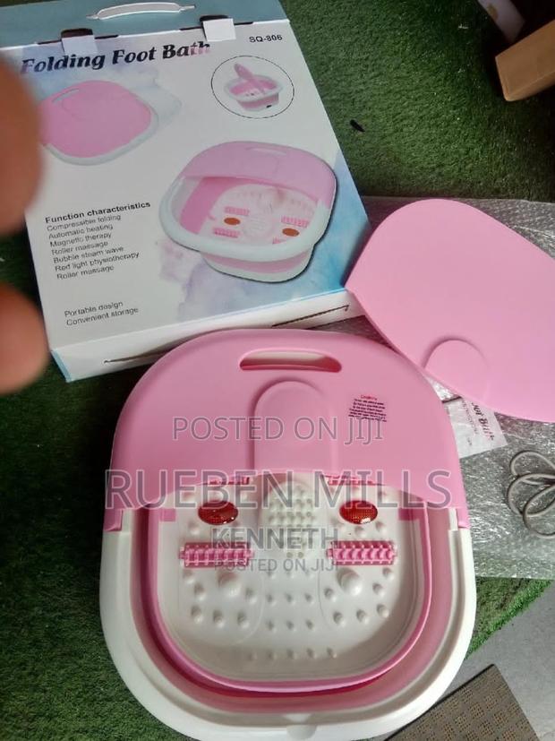 Pedicure Foot Spa Bath Basin Massager With Heater · Photo 3