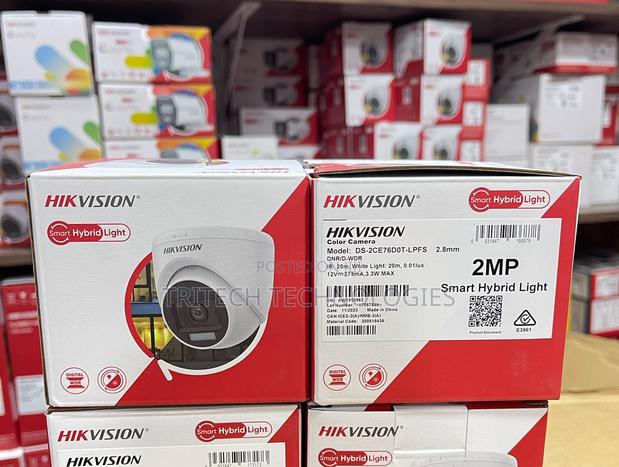 2mp Hikvision Color Vu With Sound Ds-2ce76d0t-LPFS · Photo 4
