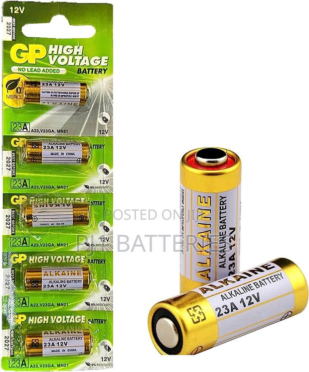 23A Alkaline Battery 23ae-C5 A23 MN21 LRV08 (Pack of 5) · Photo 2