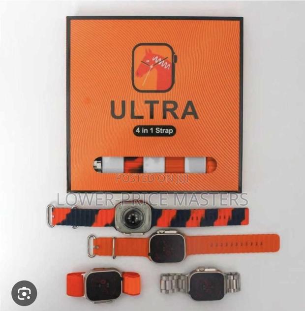 4 in 1 Ultra Smartwatch (4 Straps) · Photo 3