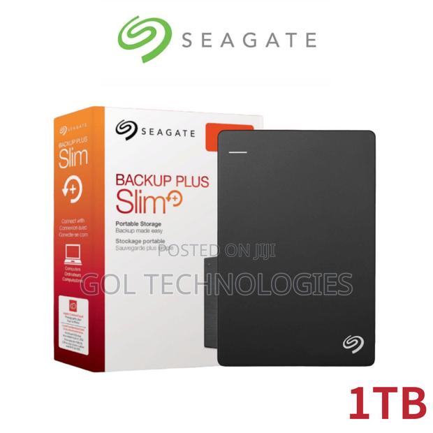 Seagate 1 Tb External Hard Disk Drives Backup Plus Slim · Photo 3