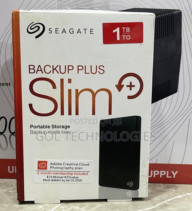 Seagate 1 Tb External Hard Disk Drives Backup Plus Slim · Photo 4