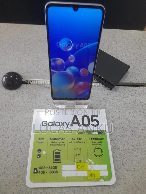 New Samsung Galaxy A05 128 GB Black