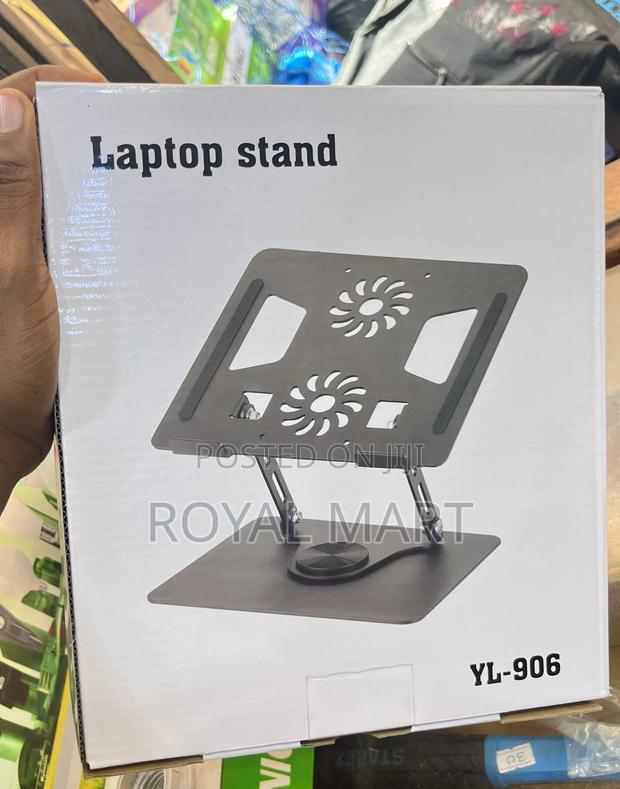 Adjustable Laptop Stand With Fan · Photo 3