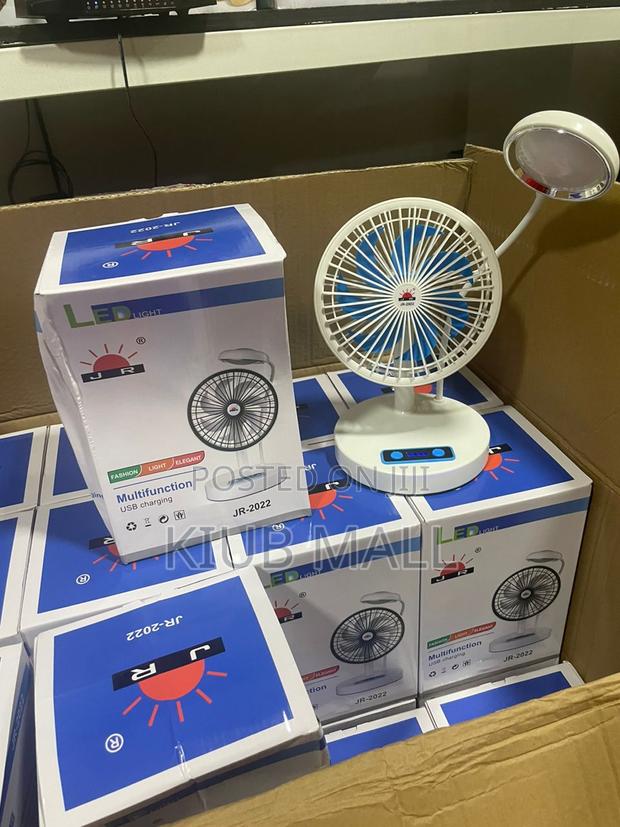 Rechargeable Fan With Light photo 3