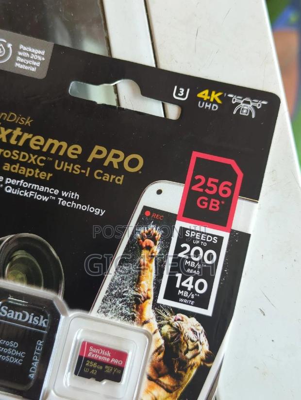 Sandisk Extreme Pro 256gb 200mbps Micro Sd Card · Photo 4