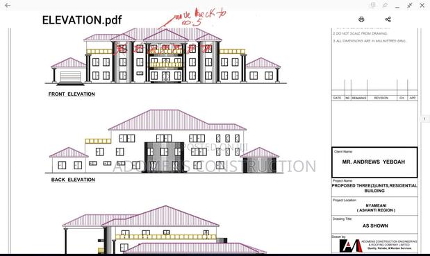 Architectural Drawings/ Plan Construction Works. photo 7