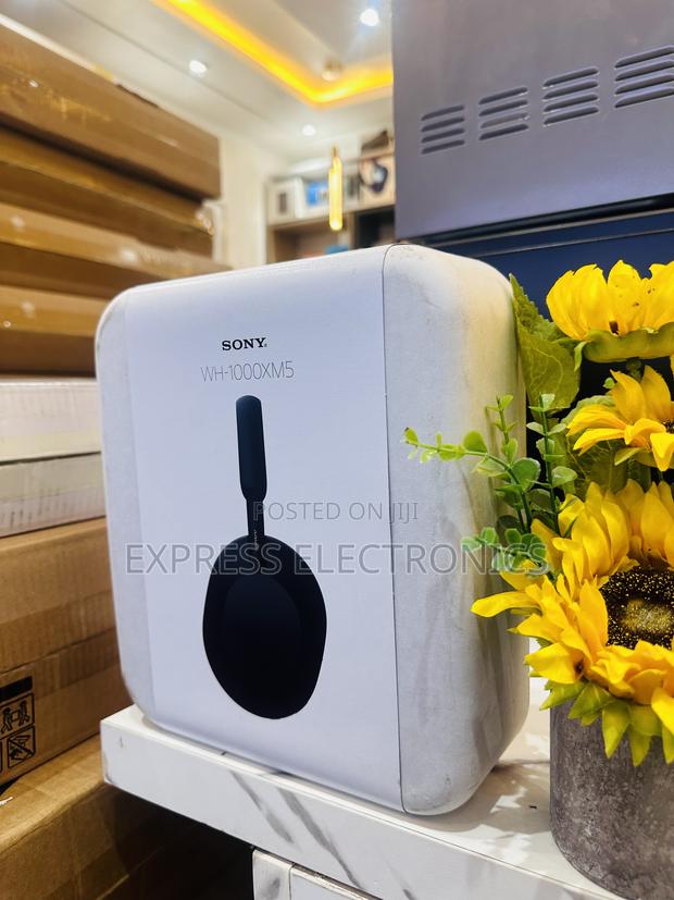 Sleek Black Headphones Sony Wh-1000xm5 · Photo 2