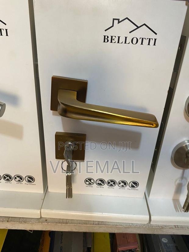 Modern Art Door Handle Zinc Suit for Wooden Door PVD · Photo 2