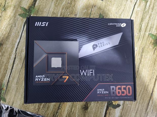 Amd Ryzen 7 7700x Upto 4.5ghz and Msi Motherboad Bundle · Photo 2