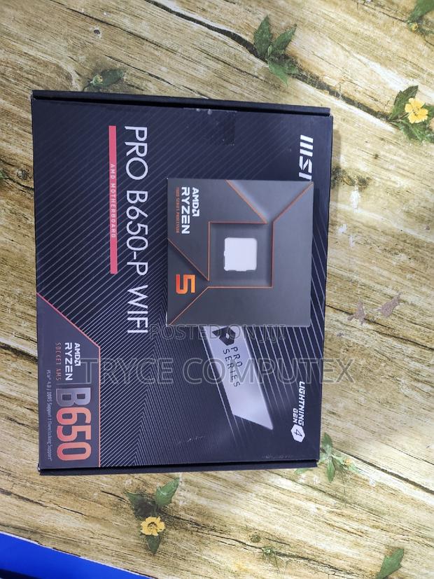 AMD Ryzen 5 7600x Upto 5.30ghz and Msi Motherboard · Photo 2