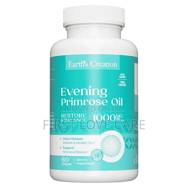 Earth Creation Evening Primrose Oil 1000mg · Photo 2