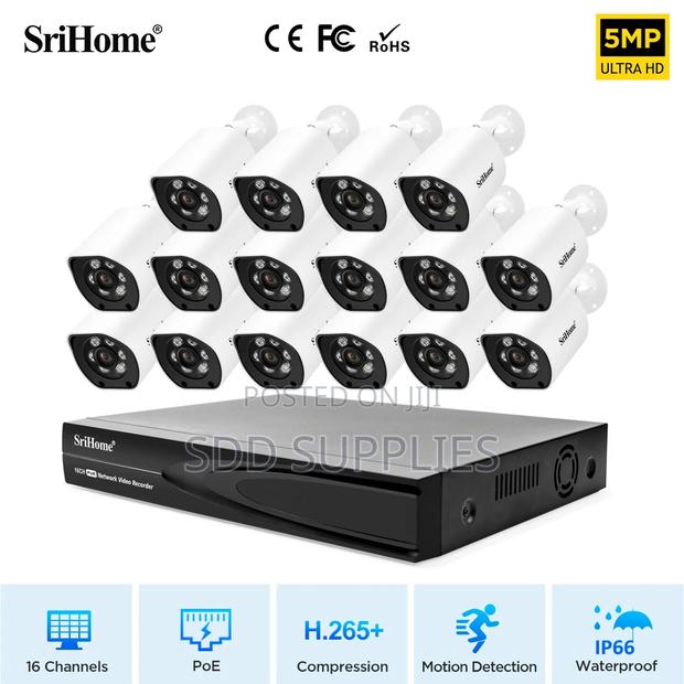 Srihome 5mp 16 Channels Nvr+ 3mp Bullet Poe NVR Kit · Photo 2