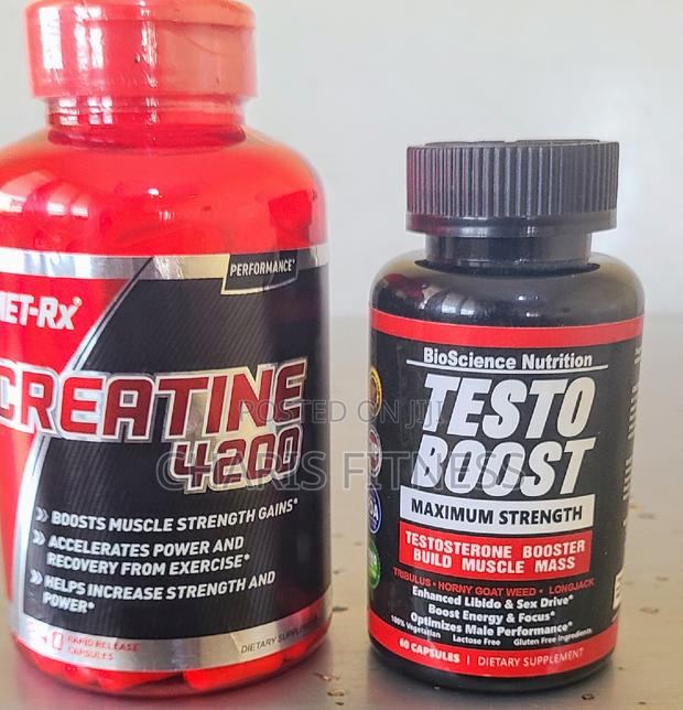 Creatine 4200 + Testo Boost (Perfect Combination for Muscle) · Photo 4