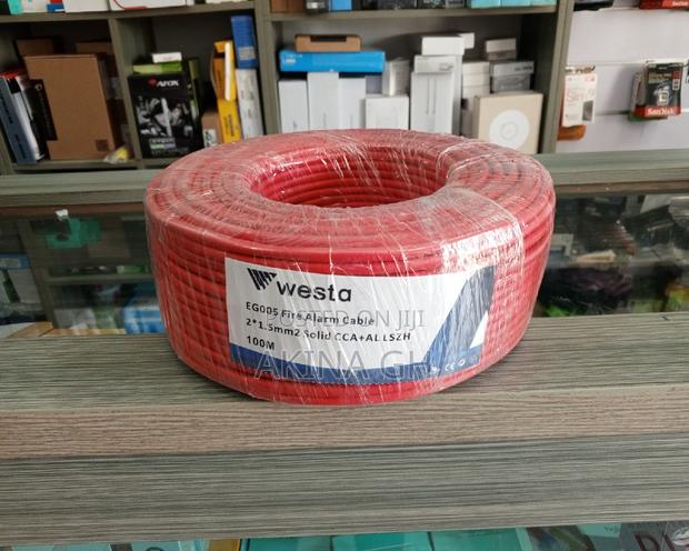 Westa Eg005 Fire Alarm Cable 2*1.5mm Solid Cca 100m · Photo 3