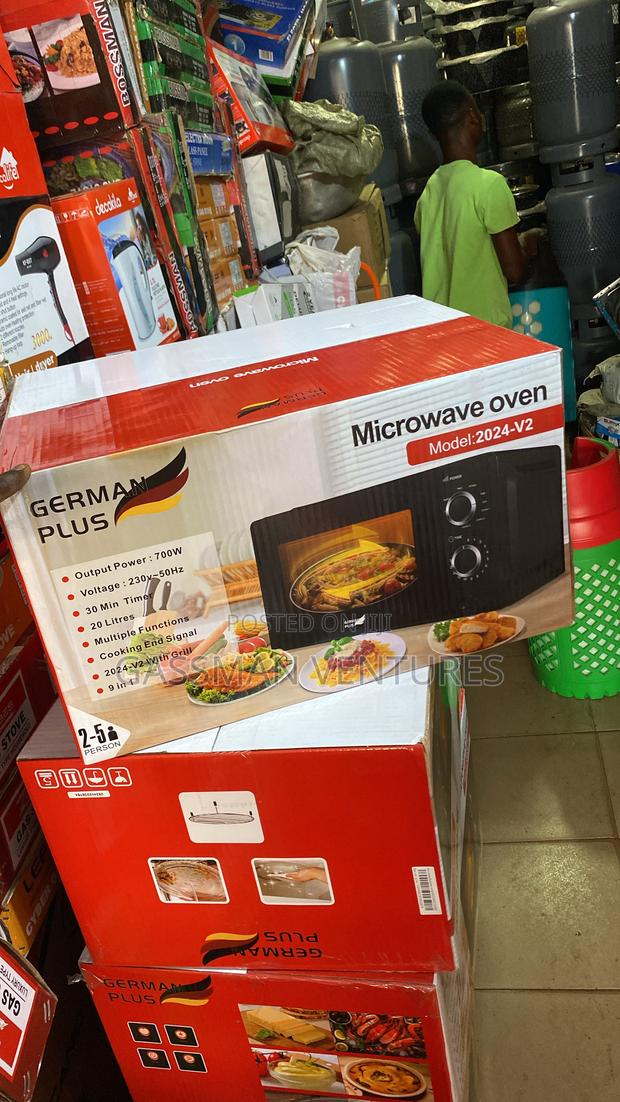 German Plus 20L Oven Grill Microwave
