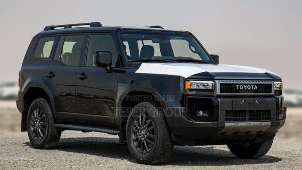 New Toyota Land Cruiser Prado 2024 Black photo 2