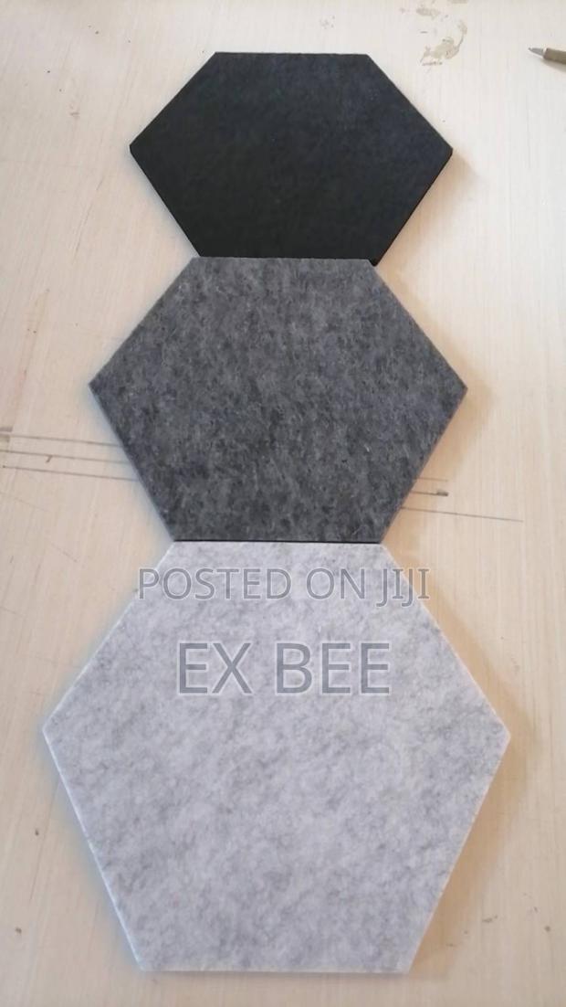 12 Pack Polyester Fiberacoustic Panels 30*26*1cm Sound Proof · Photo 4