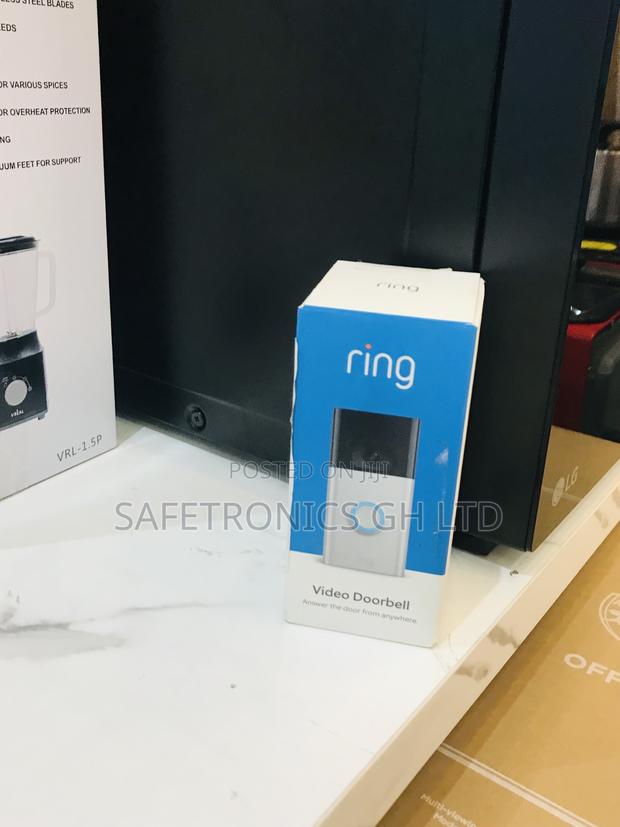 Authentic New Ring Video Door Bell White · Photo 2
