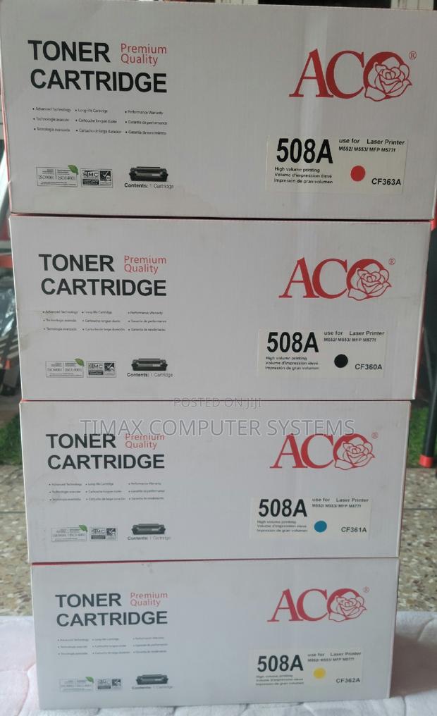 Toner Cartridge 508a (4 Sets) Compatible