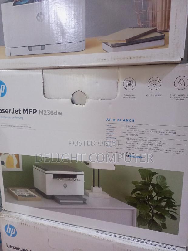 Hp Laserjet Pro 236dw- All in One Black Ad White Printer · Photo 2
