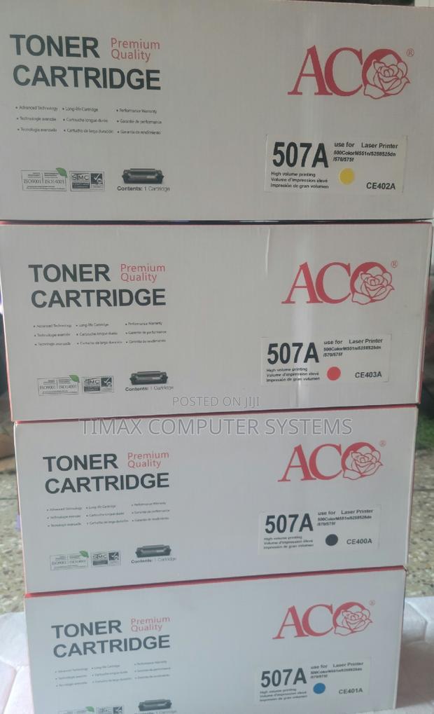 Toner Cartridge 507a (4 Sets) Compatible
