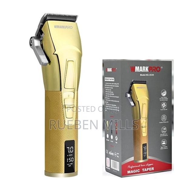 Wmark PRO NG-2036 Cordless Chargeable All Metal Hair Clipper · Photo 2