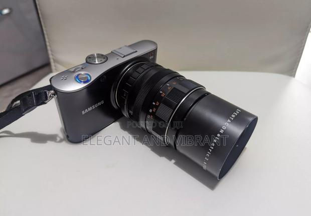 Samsung Nx100 Camera With 20-50mm Lens+ Pentacon 2.8 135mm