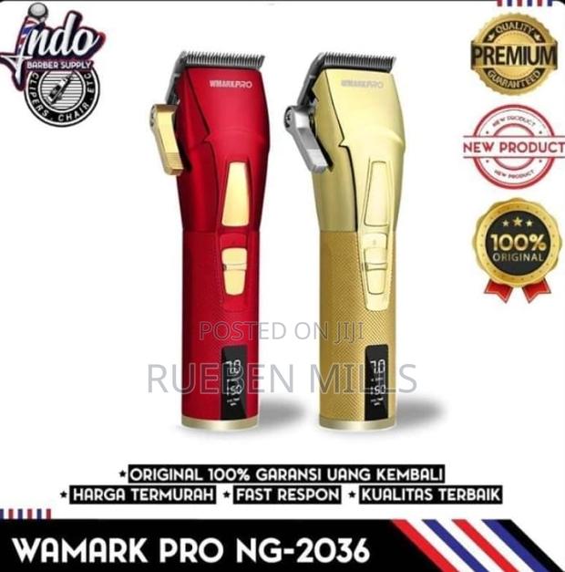 Gold Wmarkpro First Grade Chargeable All Metal Hair Clipper · Photo 4