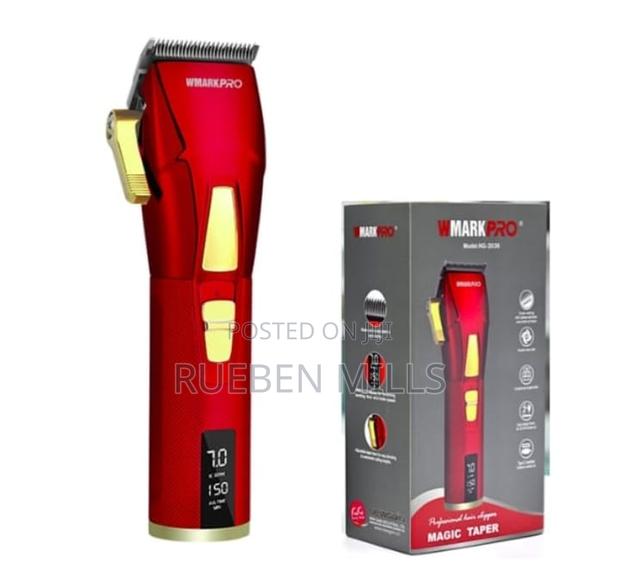 Gold Wmarkpro First Grade Chargeable All Metal Hair Clipper · Photo 1